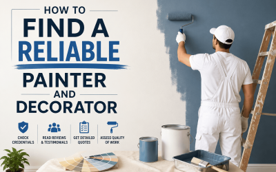 How to Find a Reliable Painter and Decorator